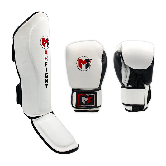 PACK ELITE FORCE - GUANTES + ESPINILLERAS