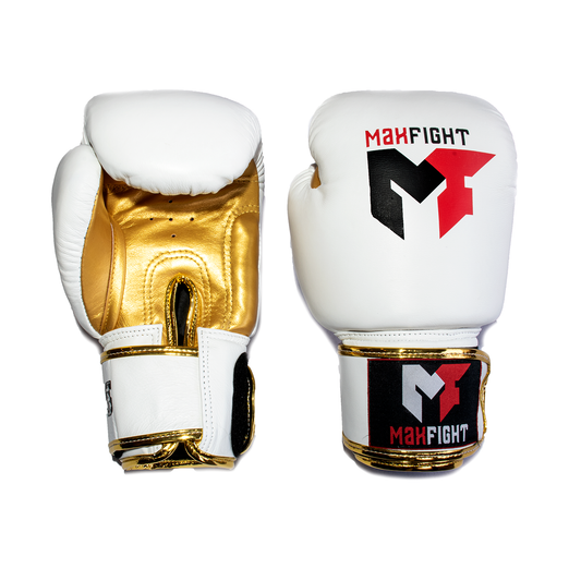GUANTES MF LEATHER PRO - WHITE